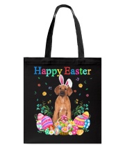 Happy Easter - Rhodesian Ridgeback Tote Bag tile