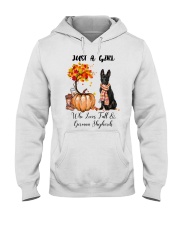 Fall And - German Shepherd Hooded Sweatshirt tile