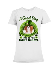 Four Leaf - Cavalier King Charles Spaniel 1 Premium Fit Ladies Tee tile