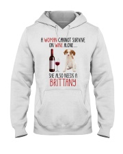 She Also Needs - Brittany Hooded Sweatshirt tile