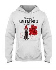 Gnome Hat - SILVER Labrador Hooded Sweatshirt tile