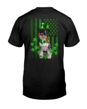 Lucky Flag - Standard Schnauzer Classic T-Shirt back