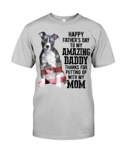 Daddy - Blue Nose Pitbull Classic T-Shirt front