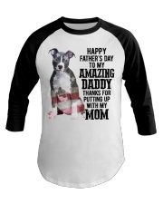 Daddy - Blue Nose Pitbull Baseball Tee tile