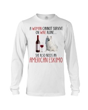 She Also Needs - American Eskimo Long Sleeve Tee tile