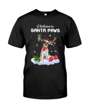 Santa Reindeer - Fox Terrier Classic T-Shirt tile