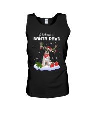 Santa Reindeer - Fox Terrier Unisex Tank tile