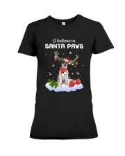 Santa Reindeer - Fox Terrier Premium Fit Ladies Tee tile