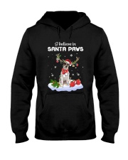 Santa Reindeer - Fox Terrier Hooded Sweatshirt front