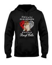In Heaven - Rough Collie 2 Hooded Sweatshirt tile