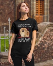 Carry Love - TAN Pekingese Classic T-Shirt apparel-classic-tshirt-lifestyle-06