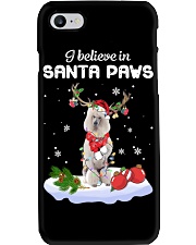 Santa Reindeer - Standard Poodle Phone Case tile