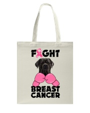 Fight Cancer - BLACK Cane Corso Tote Bag tile