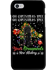 Ornament - BLACK Labradoodle Phone Case tile