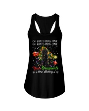 Ornament - BLACK Labradoodle Ladies Flowy Tank tile