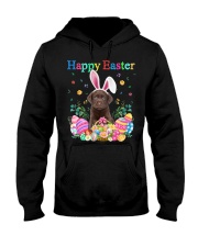 Happy Easter - CHOCOLATE Labrador Hooded Sweatshirt tile