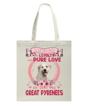 Loyalty - Great Pyrenees 2 Tote Bag tile