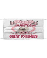 Loyalty - Great Pyrenees 2 Mask tile