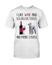 Three People - Bedlington Terrier Premium Fit Mens Tee tile