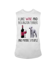 Three People - Bedlington Terrier Sleeveless Tee tile