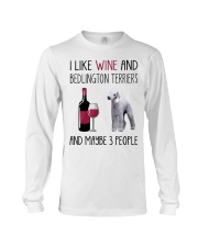 Three People - Bedlington Terrier Long Sleeve Tee tile