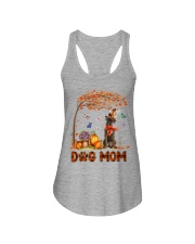 Pumpkin Mom - BRINDLE Boxer Ladies Flowy Tank tile