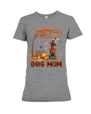 Pumpkin Mom - BRINDLE Boxer Premium Fit Ladies Tee tile