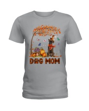 Pumpkin Mom - BRINDLE Boxer Ladies T-Shirt tile