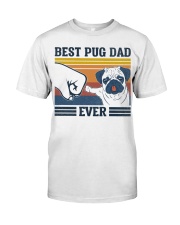 Best Pug Dad Ever Classic T-Shirt tile