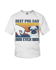 Best Pug Dad Ever Youth T-Shirt tile