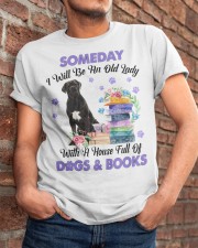 Old Lady - BLACK Cane Corso Classic T-Shirt apparel-classic-tshirt-lifestyle-26