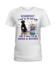 Old Lady - BLACK Cane Corso Ladies T-Shirt tile