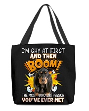 Annoying - Coonhound All-Over Tote tile