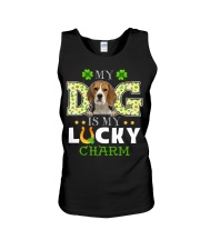 Lucky Charm - Beagle 3 Unisex Tank tile