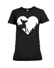Heart Love - Chihuahua Premium Fit Ladies Tee tile