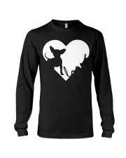 Heart Love - Chihuahua Long Sleeve Tee tile