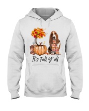 It is Fall - Basset Hound 1 Hooded Sweatshirt tile