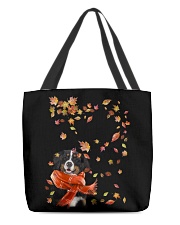 Leaf Scarf - Bernese Mountain Dog 1 All-Over Tote tile