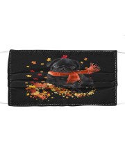 Autumn Leaves Scraf - Pug 1 Mask tile