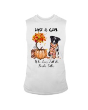 Fall And - Border Collie Sleeveless Tee tile