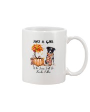 Fall And - Border Collie Mug tile