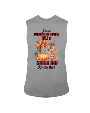 Pumpkin Girl - Shiba Inu Sleeveless Tee tile