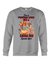 Pumpkin Girl - Shiba Inu Crewneck Sweatshirt tile