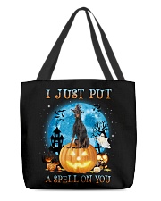 Spell - Dobermann 2 All-Over Tote tile