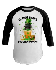 Dog Beers - BLACK Cockapoo Baseball Tee tile