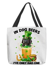 Dog Beers - BLACK Cockapoo All-Over Tote tile
