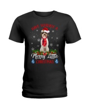 Little Christmas - Lagotto Romagnolo Ladies T-Shirt tile