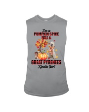 Pumpkin Girl - Great Pyrenees 2 Sleeveless Tee tile