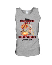 Pumpkin Girl - Great Pyrenees 2 Unisex Tank tile
