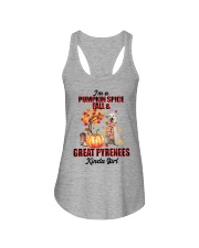 Pumpkin Girl - Great Pyrenees 2 Ladies Flowy Tank tile